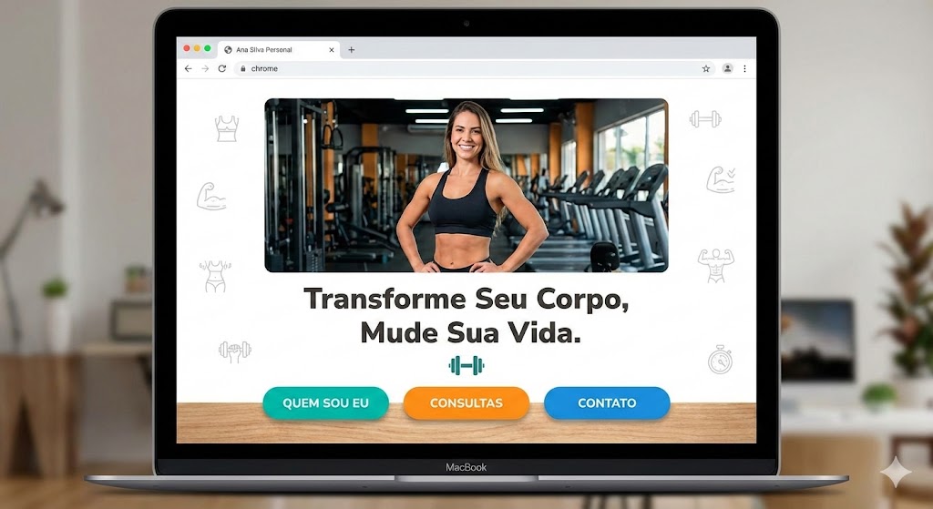 Ana Silva Personal - Landing page para personal trainer